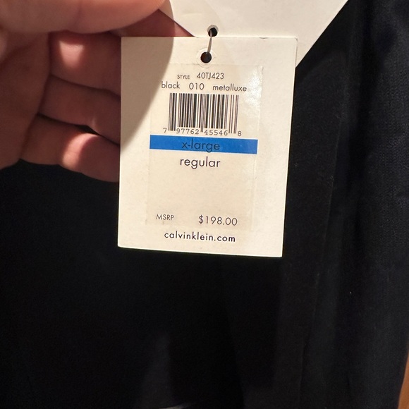 Men’s Calvin Klein all black blazer - Picture 5 of 6